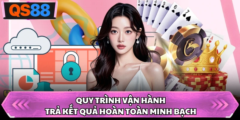 Quy trình vận hành, trả kết quả hoàn toàn minh bạch