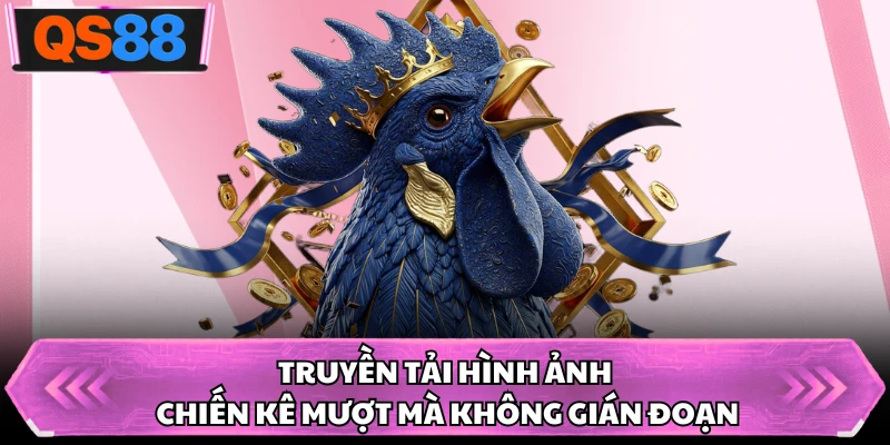 Truyền tải hình ảnh chiến kê mượt mà không gián đoạn